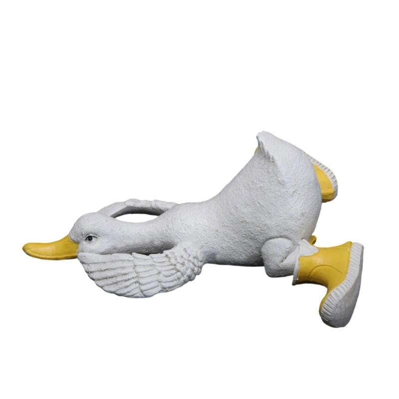 Cartoon Resins Duck with Rain Boot Figurine Ornament Funny Animal Figure Decorations for Garden Balconies Accessories
Cartoon Resins Duck with Rain Boot Figurine Ornament Funny Animal Figure Decorations for Garden Balconies Accessories