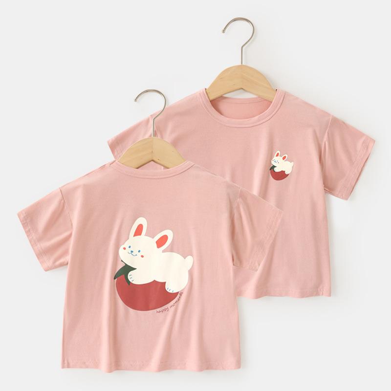 Детская одежда, повседневная модальная футболка с короткими рукавами, летняя одежда для мальчиков и девочек, летние топы с половиной рукавов для маленьких детей 120cm
Детская одежда, повседневная модальная футболка с короткими рукавами, летняя одежда для мальчиков и девочек, летние топы с половиной рукавов для маленьких детей 120cm