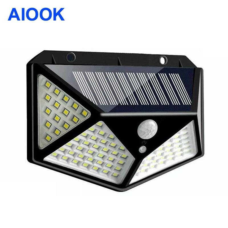 AIOOK 100 LED Домашнее солнечное освещение Уличное водонепроницаемое PIR датчик движения Настенное бра Садовые светильники LED Lights
AIOOK 100 LED Домашнее солнечное освещение Уличное водонепроницаемое PIR датчик движения Настенное бра Садовые светильники LED Lights