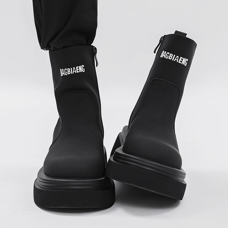British Style Men s Winter Chelsea Boots - 2025 Martin, Plus Velvet, Height-Increasing Cotton Mid-Top Chimney Design. Size 38
British Style Men s Winter Chelsea Boots - 2025 Martin, Plus Velvet, Height-Increasing Cotton Mid-Top Chimney Design. Size 38