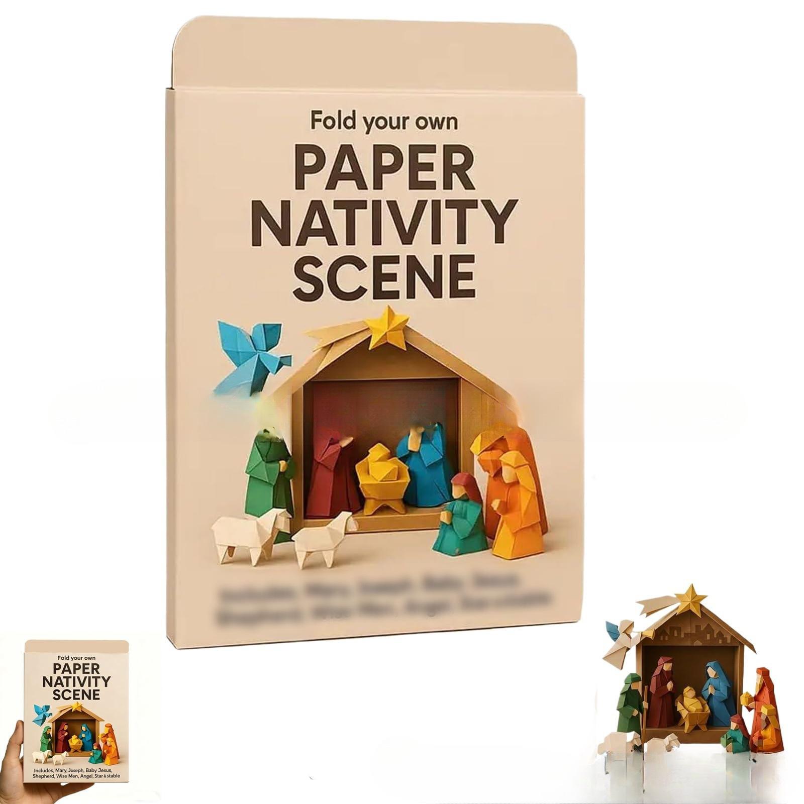 Christmas Origami Craft Kit DIY Paper Folding Set Handmade Art Supplies Creative Festival Decoration Gift for Kids Adults
Christmas Origami Craft Kit DIY Paper Folding Set Handmade Art Supplies Creative Festival Decoration Gift for Kids Adults