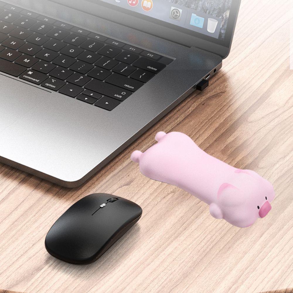 Non-Slip Cartoon Pig Wrist Rest Ergonomic Lying Pig Soft Pad Pink Pig Wrist Rest Office Workers Keyboard Pad 
Non-Slip Cartoon Pig Wrist Rest Ergonomic Lying Pig Soft Pad Pink Pig Wrist Rest Office Workers Keyboard Pad