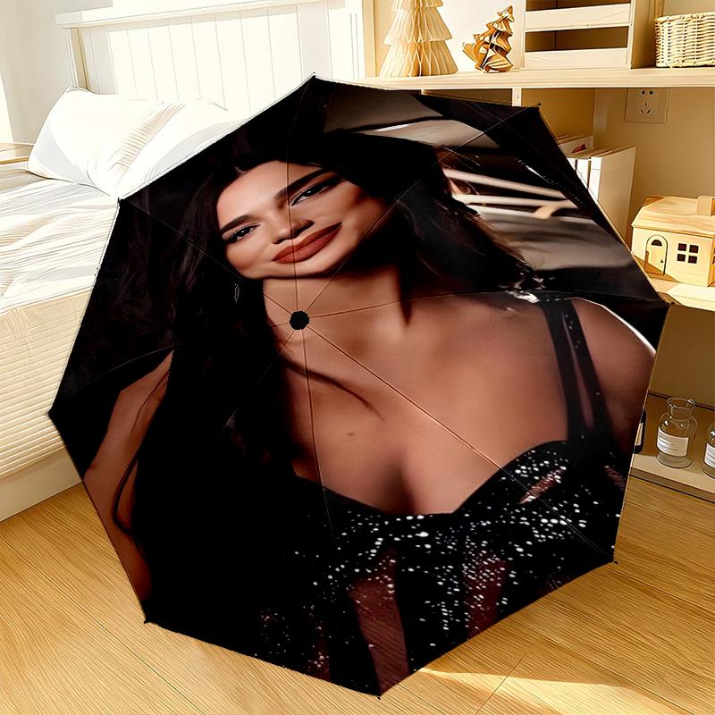 pop music Dua Lipa Umbrella 8-Frame for Travel, camping, Casual Lightweight Portable Umbrella, Essential for every family Holidays Birthday Gift
pop music Dua Lipa Umbrella 8-Frame for Travel, camping, Casual Lightweight Portable Umbrella, Essential for every family Holidays Birthday Gift
