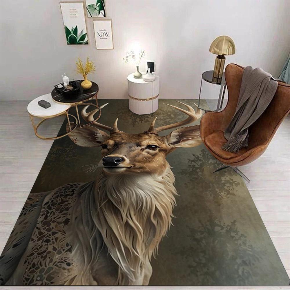 Flower Old Bull Dark Pattern Carpet 3D Animal Bedroom Living Room Hallway Carpet Bedside Anti-skid and Soundproof Floor Mat 40x60CM
Flower Old Bull Dark Pattern Carpet 3D Animal Bedroom Living Room Hallway Carpet Bedside Anti-skid and Soundproof Floor Mat 40x60CM