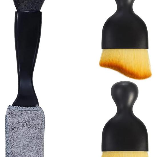 3 штуки кистей для детализации интерьера автомобиля, мягкий набор инструментов для детализации интерьера автомобиля чёрный
3 штуки кистей для детализации интерьера автомобиля, мягкий набор инструментов для детализации интерьера автомобиля чёрный