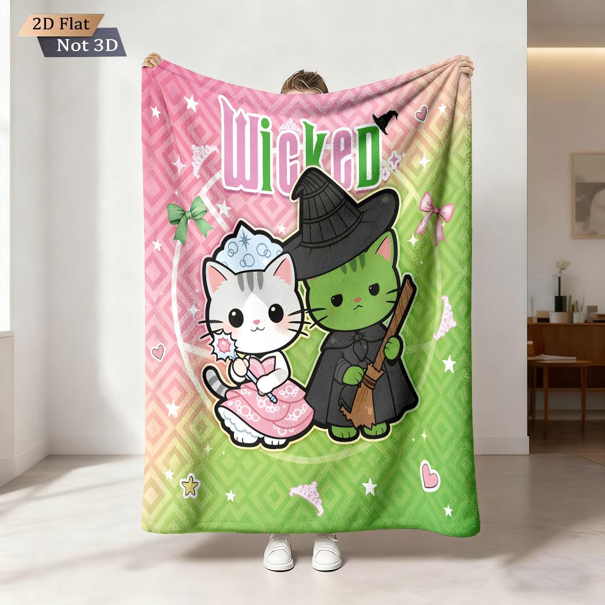 1 Piece Cute Cartoon Cat Printed Flannel Blanket In Multiple Sizes Soft And Comfortable Casual And Machine Washable 75x100cm (30x40inch)
1 Piece Cute Cartoon Cat Printed Flannel Blanket In Multiple Sizes Soft And Comfortable Casual And Machine Washable 75x100cm (30x40inch)