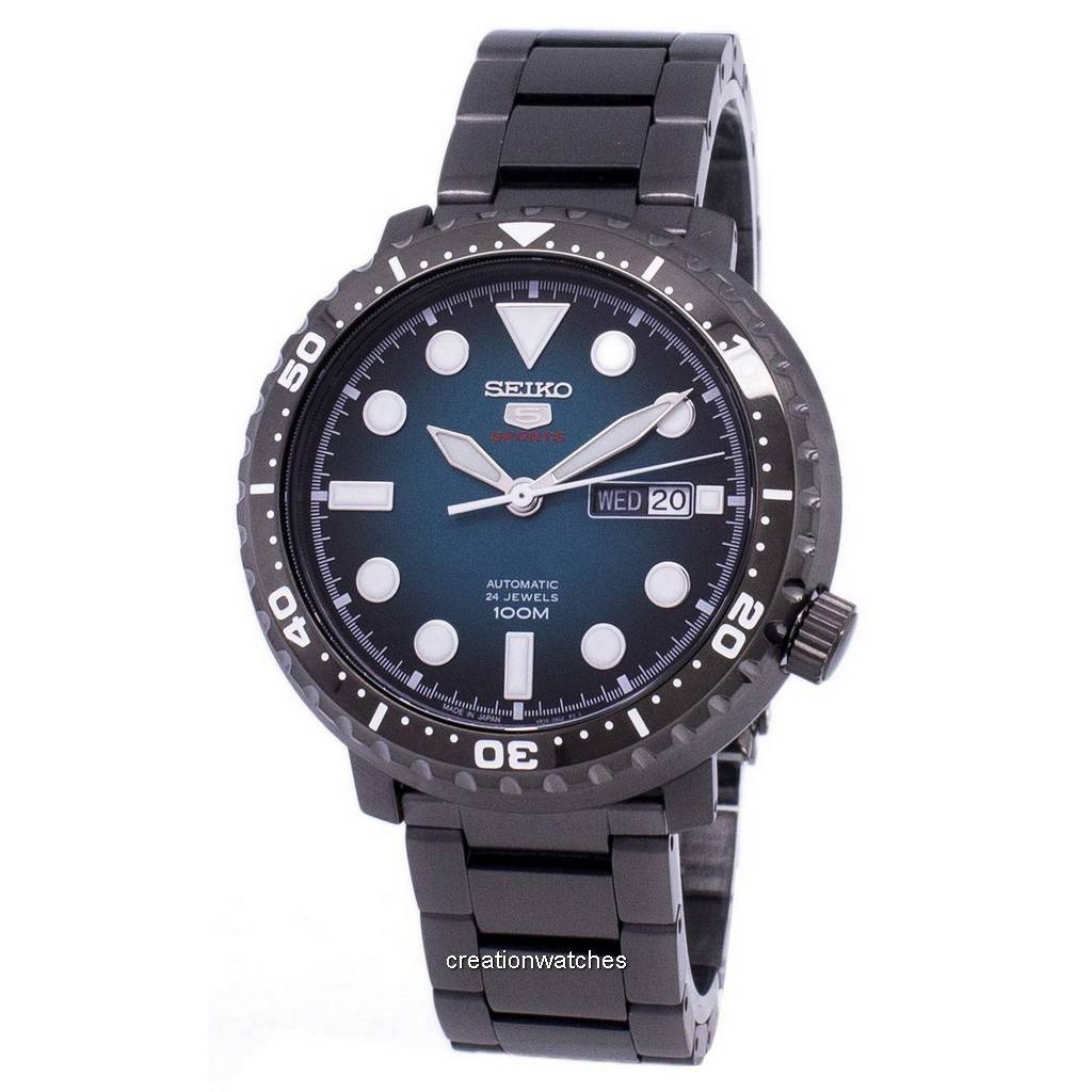 Відновлені Автоматичні Чоловічі Годинники Seiko 5 Sports Japan Made SRPC65 SRPC65J1 SRPC65J бірюзовий/зелений
Відновлені Автоматичні Чоловічі Годинники Seiko 5 Sports Japan Made SRPC65 SRPC65J1 SRPC65J бірюзовий/зелений