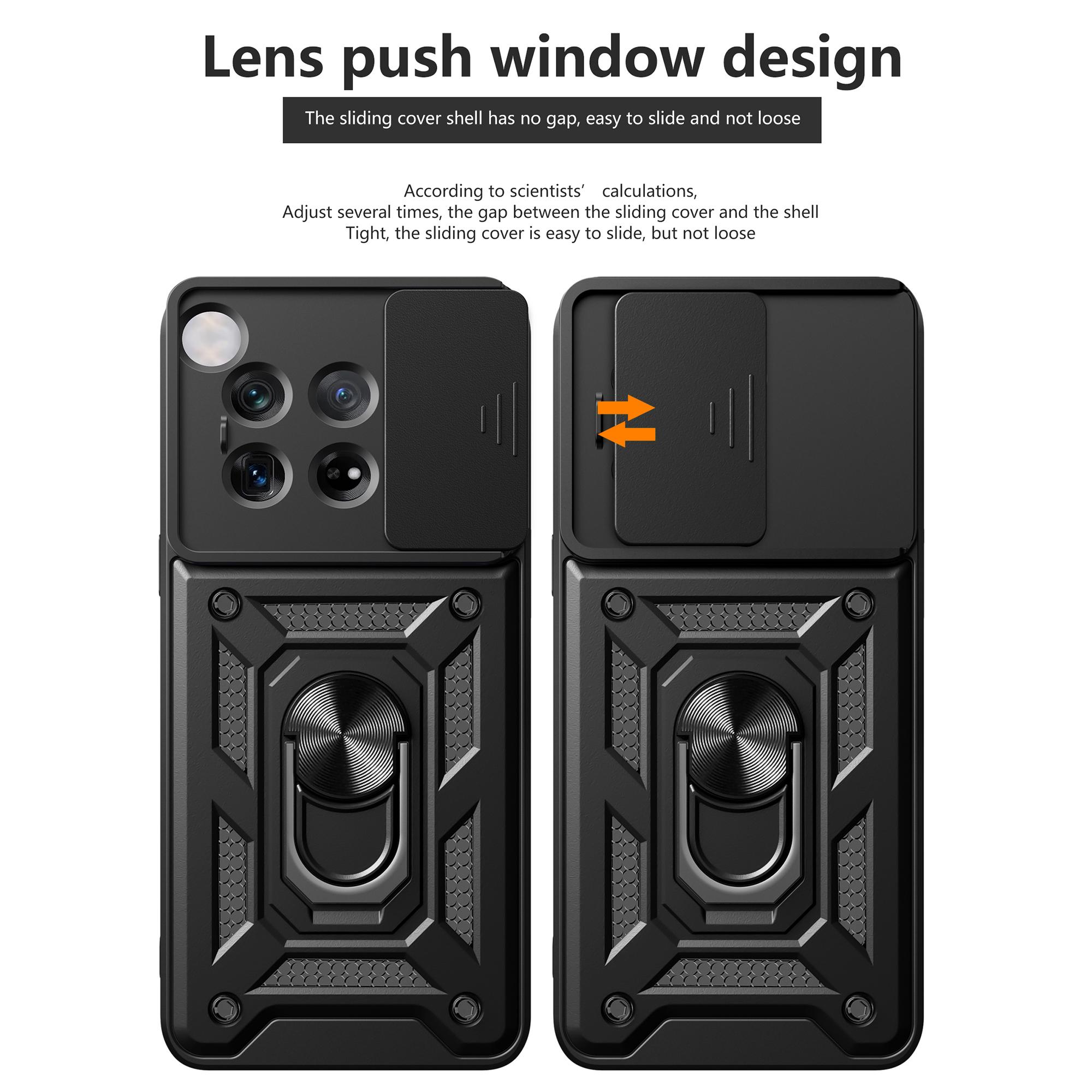 For OnePlus 12 5G Anti-Scratch Phone Shell PC+TPU Phone Cover with Lens Protector+Kickstand Black
For OnePlus 12 5G Anti-Scratch Phone Shell PC+TPU Phone Cover with Lens Protector+Kickstand Black
