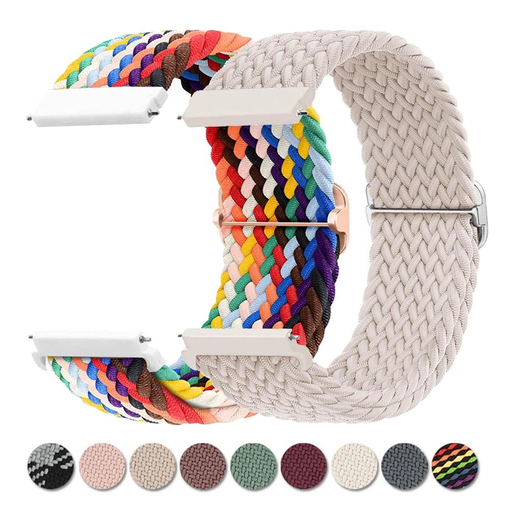 Classic 20mm/22mm Band For Samsung Galaxy Watch 4/5/6/Classic/Pro/gear s3/active 2 Braided nylon correa Huawei GT 2e 3 4 Strap 20mm watch strap
Classic 20mm/22mm Band For Samsung Galaxy Watch 4/5/6/Classic/Pro/gear s3/active 2 Braided nylon correa Huawei GT 2e 3 4 Strap 20mm watch strap