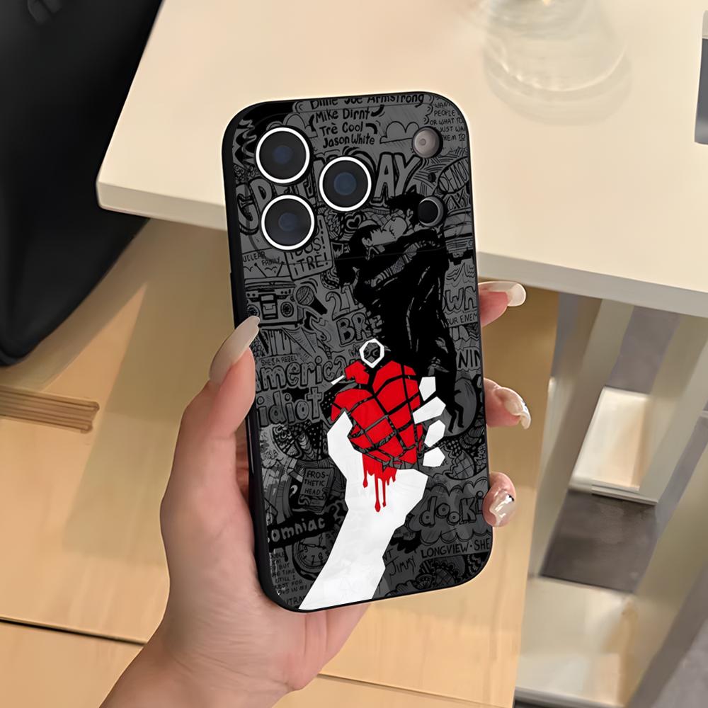 Green Day Rock Band Phone Case For IPhone 17 Air 16 E Pro Max 15 14 13 Mini 12 Pro 11 Max Plus Black Soft Shell iPhone17 Air
Green Day Rock Band Phone Case For IPhone 17 Air 16 E Pro Max 15 14 13 Mini 12 Pro 11 Max Plus Black Soft Shell iPhone17 Air