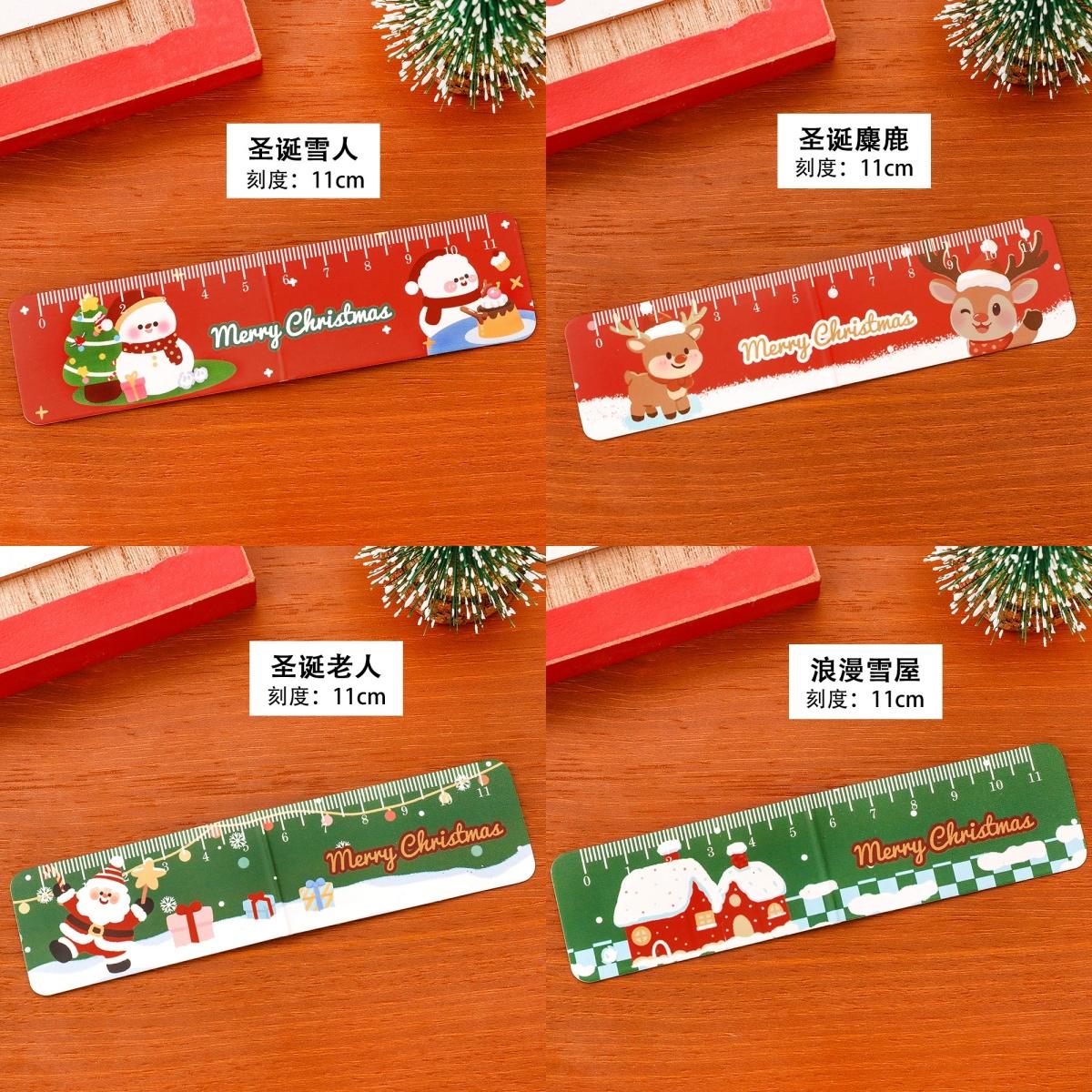 4pcs/set Christmas Magnetic Bookmark Ruler Cute Santa Claus Stationery Gift for Students Christmas Gifts School Office Stationer
4pcs/set Christmas Magnetic Bookmark Ruler Cute Santa Claus Stationery Gift for Students Christmas Gifts School Office Stationer