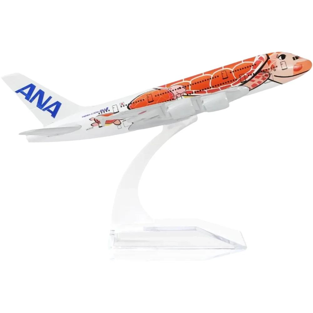 1/400 16cm A380 Model Plane Orange Turtle Diecast Metal Airplane Model Kit for Airplane Toy Aviation Gift or Desktop Collection
1/400 16cm A380 Model Plane Orange Turtle Diecast Metal Airplane Model Kit for Airplane Toy Aviation Gift or Desktop Collection