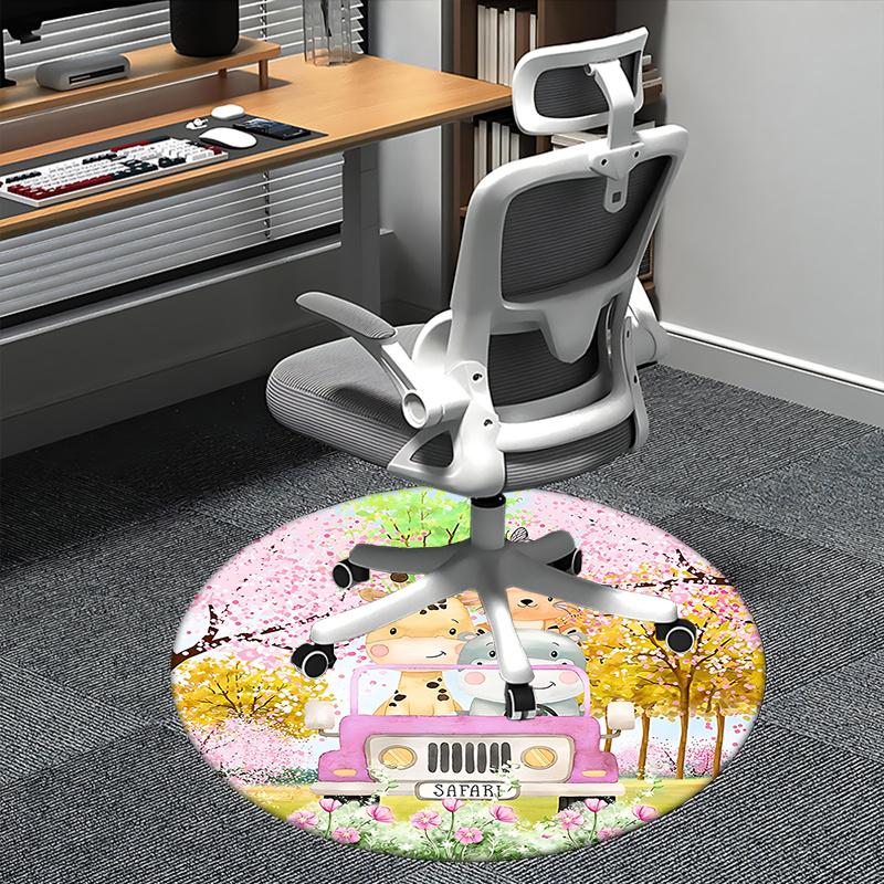 Safari Adventure Office Carpet Chair Mats, Cute Animal Print for Home Decor, Office Carpet, Gift Idea for Adults, Suitable for Bedroom, Living Room, 80cm by 80cm
Safari Adventure Office Carpet Chair Mats, Cute Animal Print for Home Decor, Office Carpet, Gift Idea for Adults, Suitable for Bedroom, Living Room, 80cm by 80cm