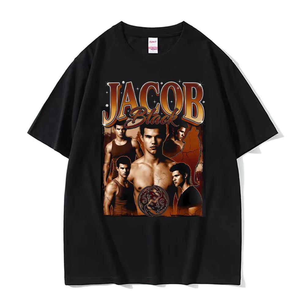 Twilight Saga Jacob Black Graphic T Shirts Men Women Fashion Street Gothic Clothes T-shirts Oversized Pure Cotton Casual T Shirt 5XL
Twilight Saga Jacob Black Graphic T Shirts Men Women Fashion Street Gothic Clothes T-shirts Oversized Pure Cotton Casual T Shirt 5XL