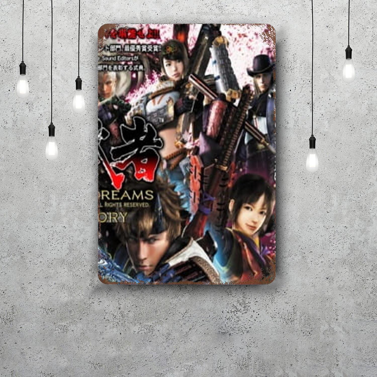 Onimusha Video Game Metal Signs wall decor Vintage Tin Signs Captain Metal Poster Decor for Bar Pub Club Wall Decoration 20x30cm(7.8x11.8inch)
Onimusha Video Game Metal Signs wall decor Vintage Tin Signs Captain Metal Poster Decor for Bar Pub Club Wall Decoration 20x30cm(7.8x11.8inch)