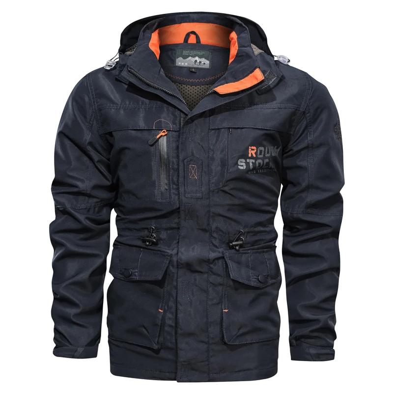 Men s Camping Lnterchange Jacket Men Outdoor Coat Spring Autumn New Hooded Casual Jacket Windproof Windbreaker Breathable Coat 4XL темно-синього кольору
Men s Camping Lnterchange Jacket Men Outdoor Coat Spring Autumn New Hooded Casual Jacket Windproof Windbreaker Breathable Coat 4XL темно-синього кольору