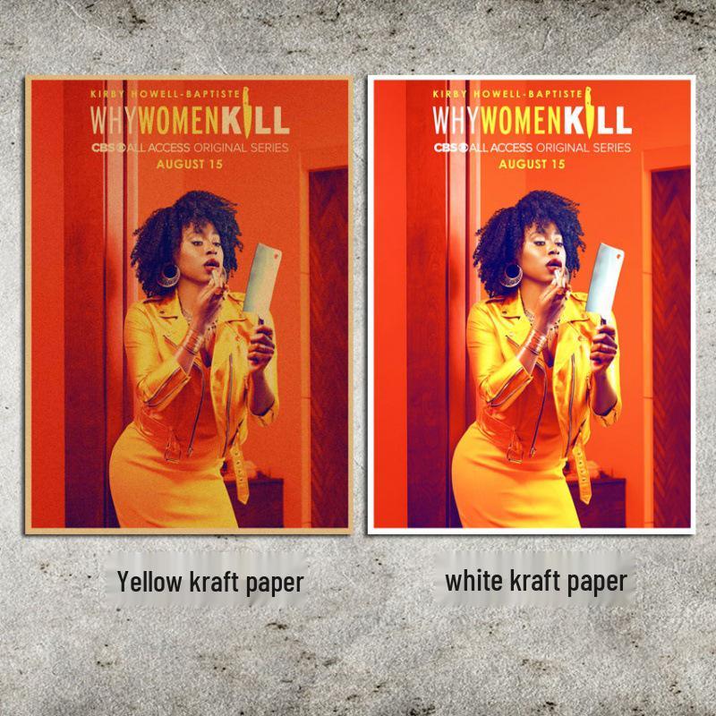 Lethal Woman American Drama Retro Poster – Free Shipping, Decorative Kraft Paper for Bar/Cafe White card paper (non-adhesive) 30*42 cm
Lethal Woman American Drama Retro Poster – Free Shipping, Decorative Kraft Paper for Bar/Cafe White card paper (non-adhesive) 30*42 cm