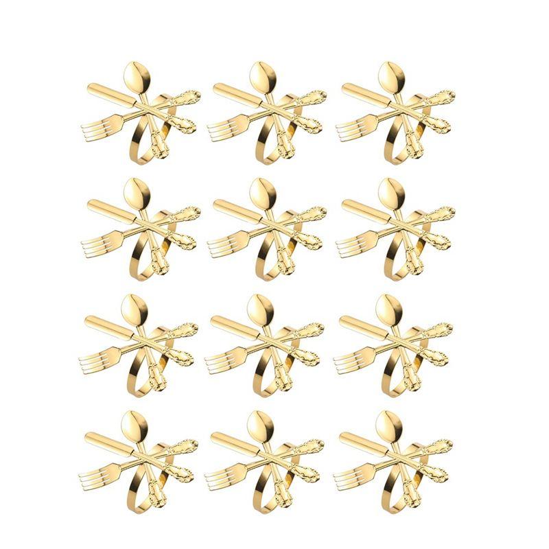 Good-12Pcs Metal Knife And Fork Spoon Napkin Rings Holder For Christmas Party Wedding Used For Daily Table Parties
Good-12Pcs Metal Knife And Fork Spoon Napkin Rings Holder For Christmas Party Wedding Used For Daily Table Parties