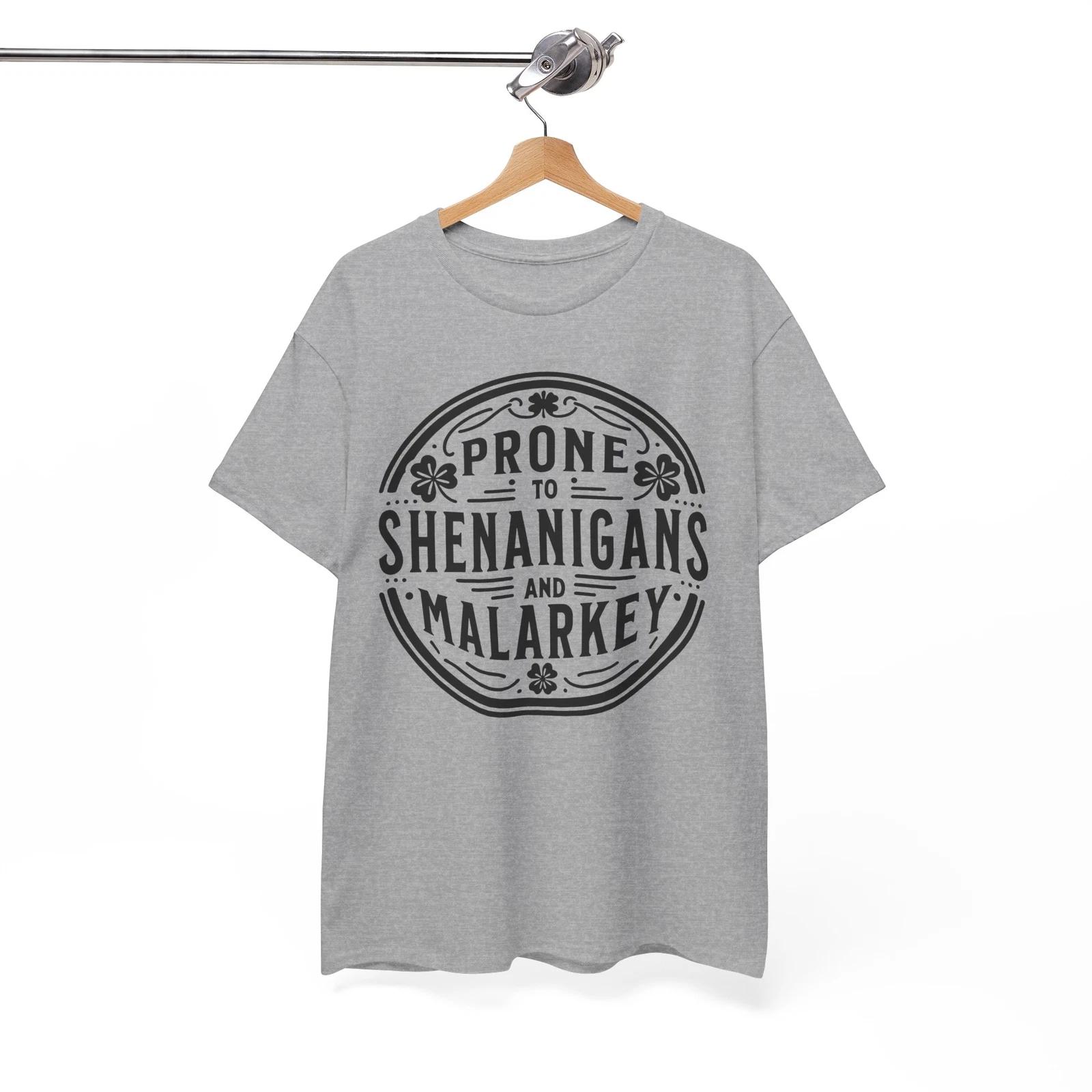 Fun T-Shirt - Comfortable & Hilarious Tee Prone-To-Shenanigans-And-Malarkey XL
Fun T-Shirt - Comfortable & Hilarious Tee Prone-To-Shenanigans-And-Malarkey XL