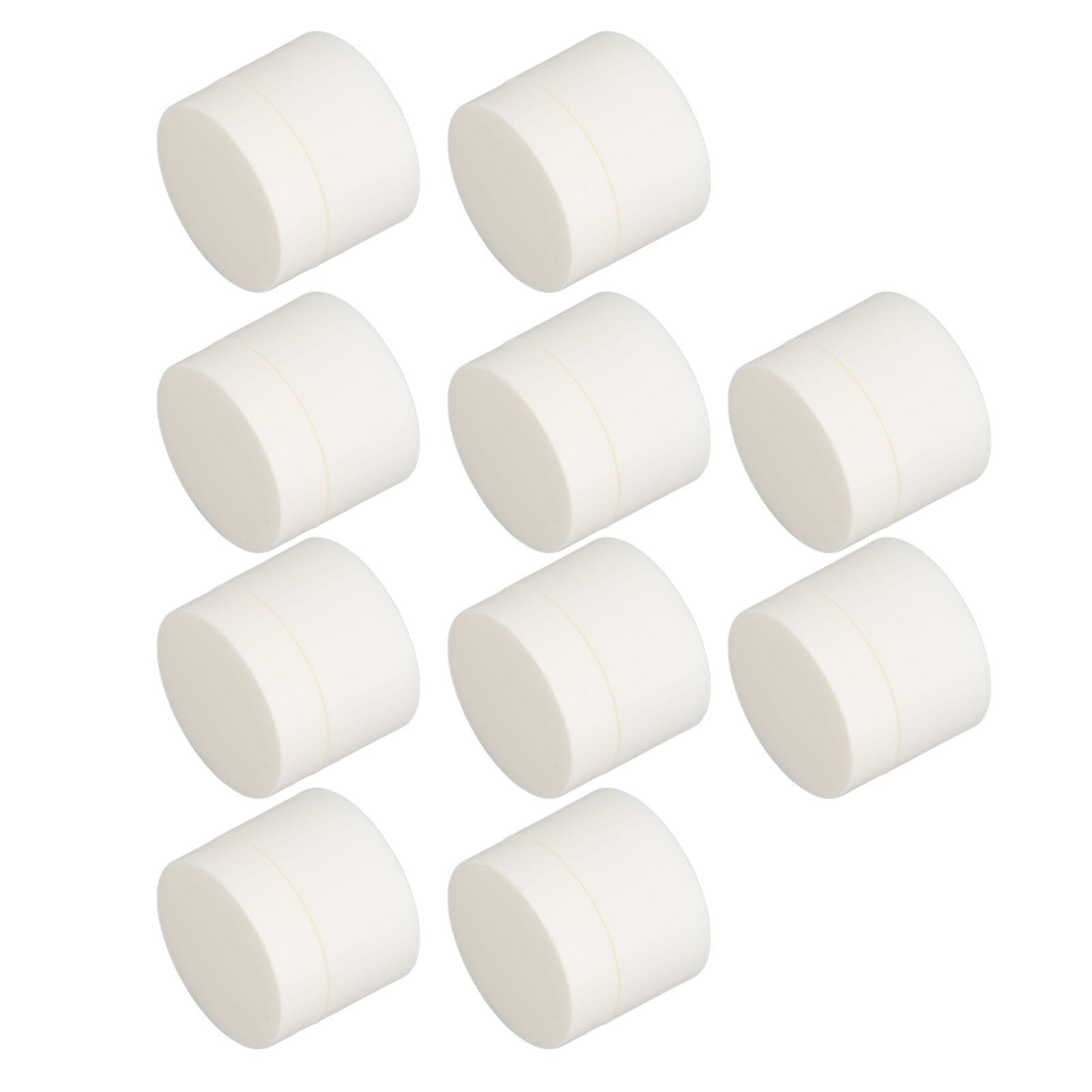 10Pcs 5g Cream Bottle Jar Refillable Cosmetic Container with Lid for Creams Gels Lotions White
10Pcs 5g Cream Bottle Jar Refillable Cosmetic Container with Lid for Creams Gels Lotions White
