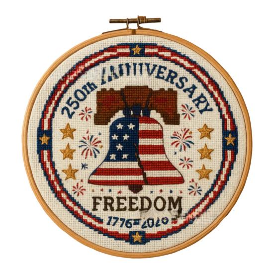 Кит для вышивания крестом «Колокол Свободы» к 250-летию США, патриотический набор для вышивания крестом «Сделай сам» с тканью, нитками, иглой, рождественский подарок для друзей 1pc
Кит для вышивания крестом «Колокол Свободы» к 250-летию США, патриотический набор для вышивания крестом «Сделай сам» с тканью, нитками, иглой, рождественский подарок для друзей 1pc