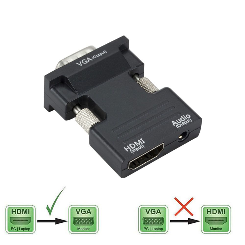 Выходной сигнал HDMI-VGA Передача 1080P HDMI в VGA Конвертер Адаптер «мама-папа»
Выходной сигнал HDMI-VGA Передача 1080P HDMI в VGA Конвертер Адаптер «мама-папа»