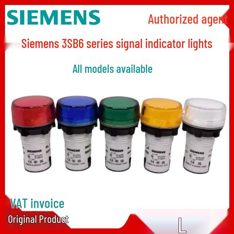 Siemens White LED Signal Indicator 3SB6217-6AA60-1AA0/3SB6215-6AA40-1AA0 3SB6213-6AA30-1AA0
Siemens White LED Signal Indicator 3SB6217-6AA60-1AA0/3SB6215-6AA40-1AA0 3SB6213-6AA30-1AA0