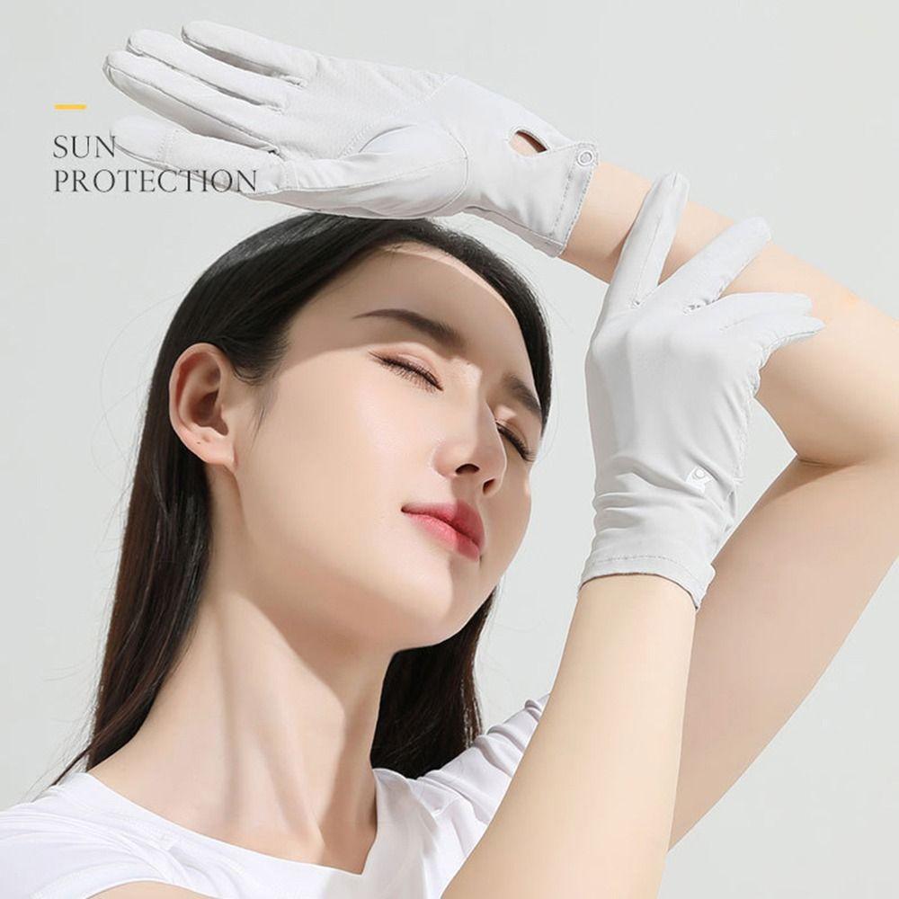 Gloves Touch Screen Gloves Ice Silk Mittens Sunscreen Gloves Full Finger Gloves Two Fingers Gloves
Gloves Touch Screen Gloves Ice Silk Mittens Sunscreen Gloves Full Finger Gloves Two Fingers Gloves