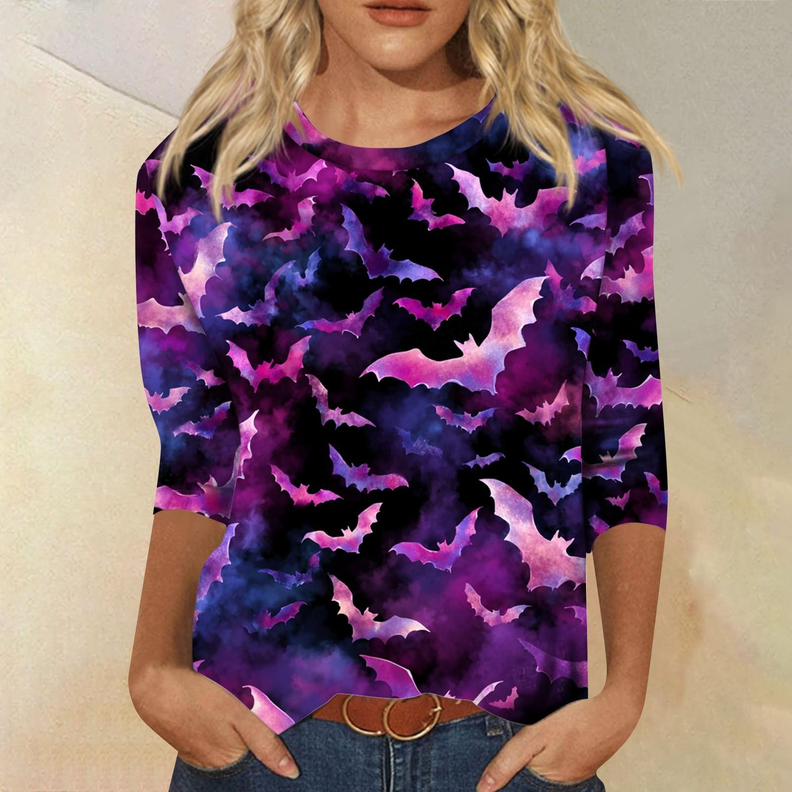 Женские топы Рубашка с рукавом три четверти V-образный вырез Свободная повседневная рубашка Футболка с принтом S тёмно-синий
Женские топы Рубашка с рукавом три четверти V-образный вырез Свободная повседневная рубашка Футболка с принтом S тёмно-синий