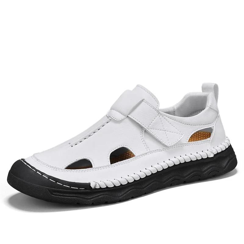 Модные мужские сандалии ручной работы, мягкие новые комфортные сандалии, летняя обувь для улицы, мужские дышащие противоскользящие пляжные повседневные кроссовки, римская обувь 48 белый
Модные мужские сандалии ручной работы, мягкие новые комфортные сандалии, летняя обувь для улицы, мужские дышащие противоскользящие пляжные повседневные кроссовки, римская обувь 48 белый