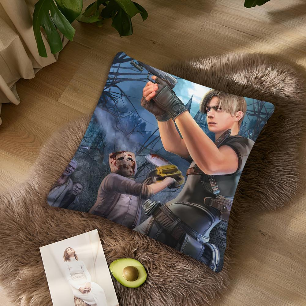 Game RResident RE EEvil 4 Pillow Case Living Room Accent Couch Back Support Square Lounge Restful Nap Companion 40X40cm
Game RResident RE EEvil 4 Pillow Case Living Room Accent Couch Back Support Square Lounge Restful Nap Companion 40X40cm