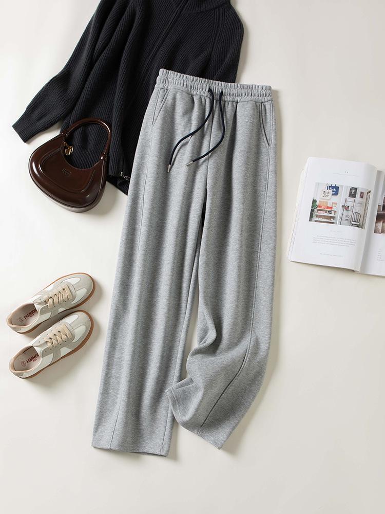 2025 Winter High-Waisted Thickened Coral Fleece Wide-Leg Pants: Slimming, Warm, Casual Wear for Women Extra Large сірий колір
2025 Winter High-Waisted Thickened Coral Fleece Wide-Leg Pants: Slimming, Warm, Casual Wear for Women Extra Large сірий колір