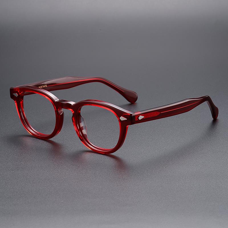 Retro Brand Design Luxury Round Frame Glasses Frame for Men Women Ultralight Acetate Alloy Anti Blue Light Eyeglasses
Retro Brand Design Luxury Round Frame Glasses Frame for Men Women Ultralight Acetate Alloy Anti Blue Light Eyeglasses