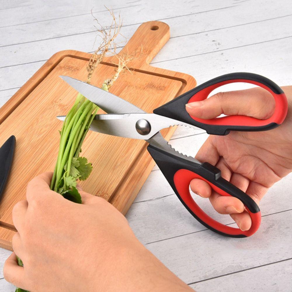 with Protective Cover Kitchen Scissors Stainless Steel Poultry Shear Barbecue Scissors Seafood
with Protective Cover Kitchen Scissors Stainless Steel Poultry Shear Barbecue Scissors Seafood