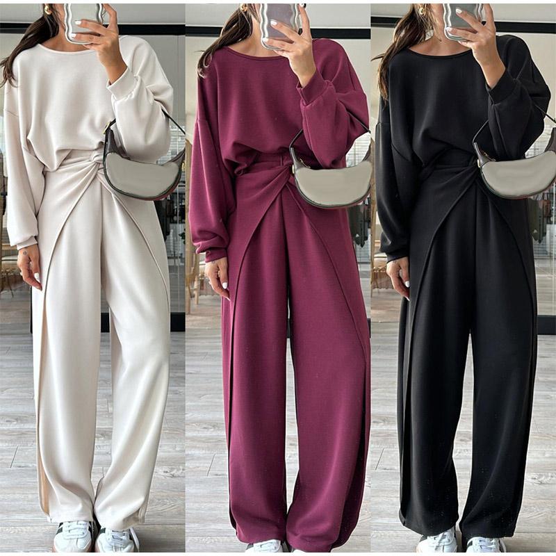 2025 Spring New Knitted Fabric Halter Solid Color Sweater Sweatshirt Trousers Suit XL чорний
2025 Spring New Knitted Fabric Halter Solid Color Sweater Sweatshirt Trousers Suit XL чорний