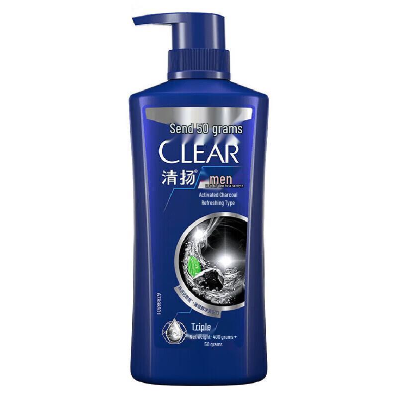 Clear Men Active Carbon Refreshing Anti-Dandruff Shampoo
Clear Men Active Carbon Refreshing Anti-Dandruff Shampoo