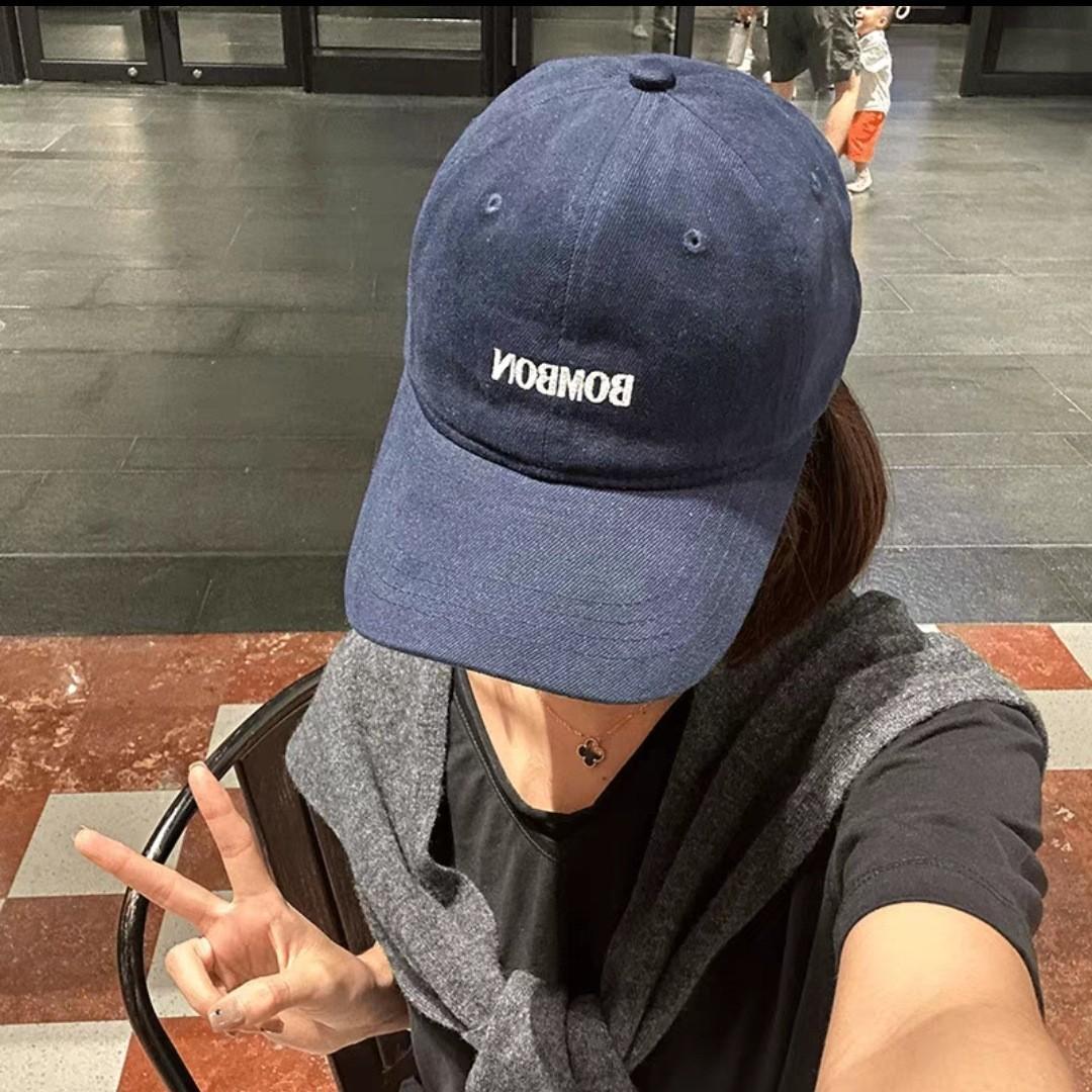 New Korean Style Fashionable Letter Embroidered Baseball Hat for Women with Wide Brim Showing Face and Small Duckball Cap Trendy M(56-58cm)
New Korean Style Fashionable Letter Embroidered Baseball Hat for Women with Wide Brim Showing Face and Small Duckball Cap Trendy M(56-58cm)