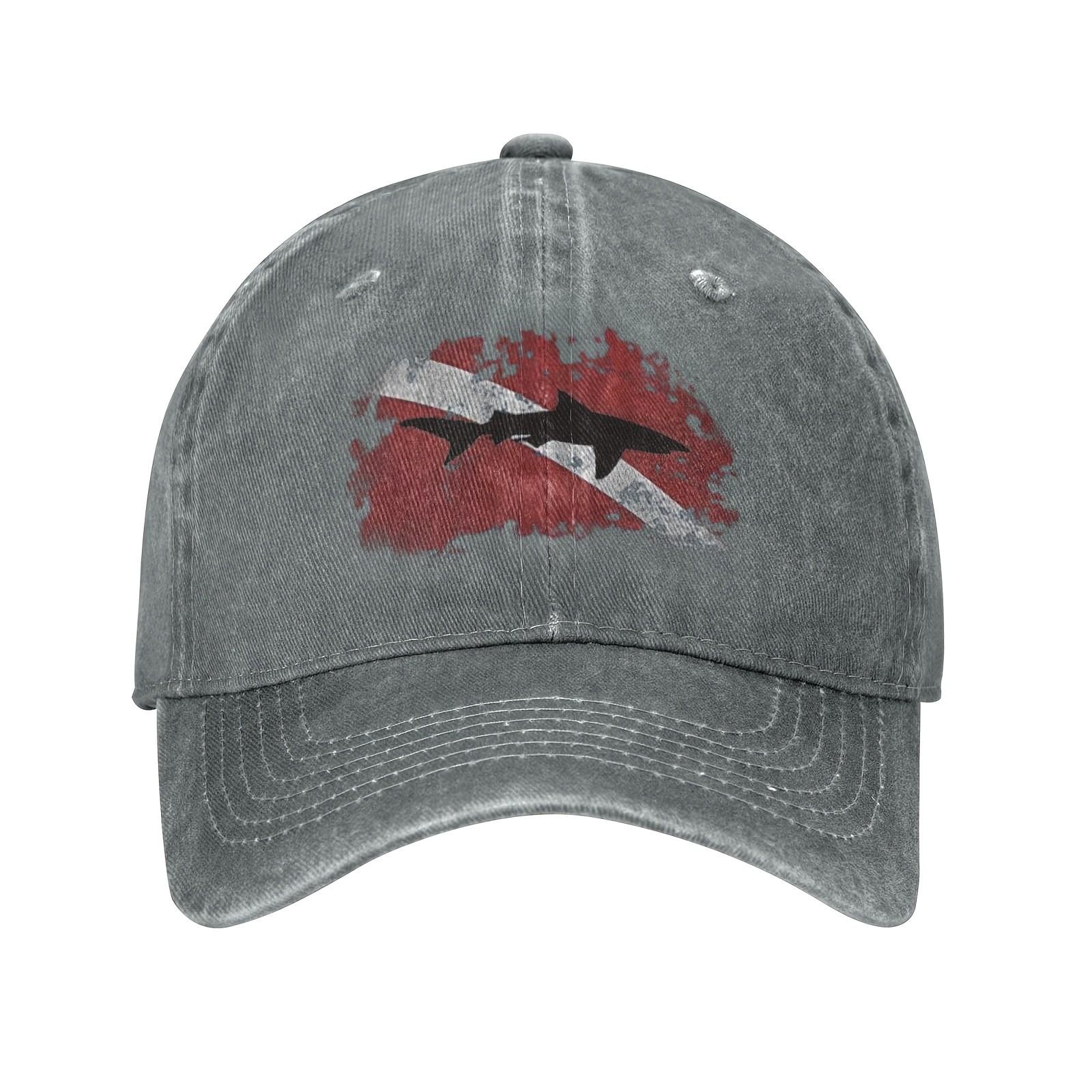 Shark Diver Flag Distressed Baseball Cap Vintage Sports Cowboy Hat Outdoor Adjustable One Size сірий
Shark Diver Flag Distressed Baseball Cap Vintage Sports Cowboy Hat Outdoor Adjustable One Size сірий