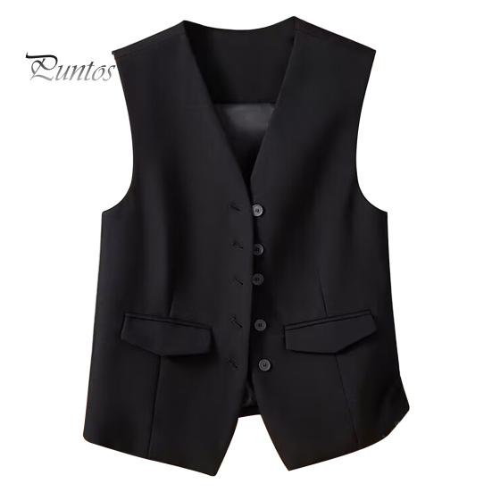 Женский деловой жилет с v-образным вырезом, однотонный однобортный кардиган без рукавов в деловом стиле, костюм, пальто, жилет S чёрный
Женский деловой жилет с v-образным вырезом, однотонный однобортный кардиган без рукавов в деловом стиле, костюм, пальто, жилет S чёрный
