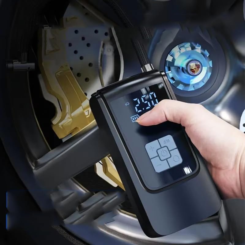zmart Digital Display Car Air Pump, Wireless Dual Power Air Pump, Tire Pump, Portable Intelligent Digital Display Air Pump
zmart Digital Display Car Air Pump, Wireless Dual Power Air Pump, Tire Pump, Portable Intelligent Digital Display Air Pump