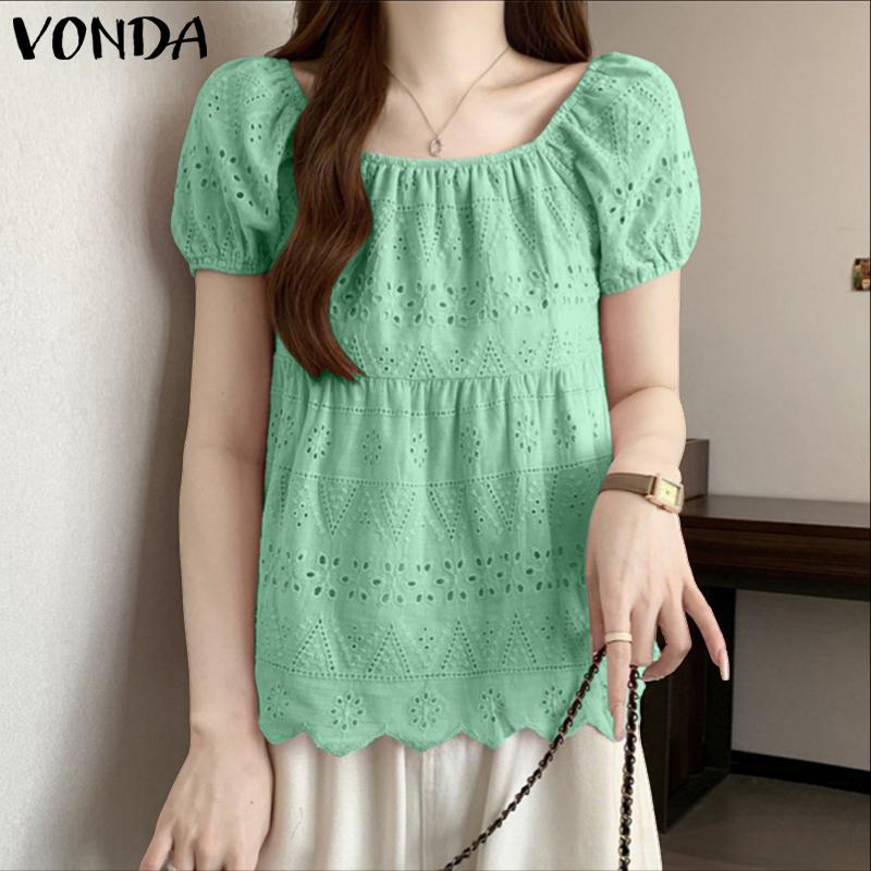 VONDA Women Summer Off Shoulder Short Sleeve Lace Crochet Back Patchwork Casual Blouse M рожевий
VONDA Women Summer Off Shoulder Short Sleeve Lace Crochet Back Patchwork Casual Blouse M рожевий