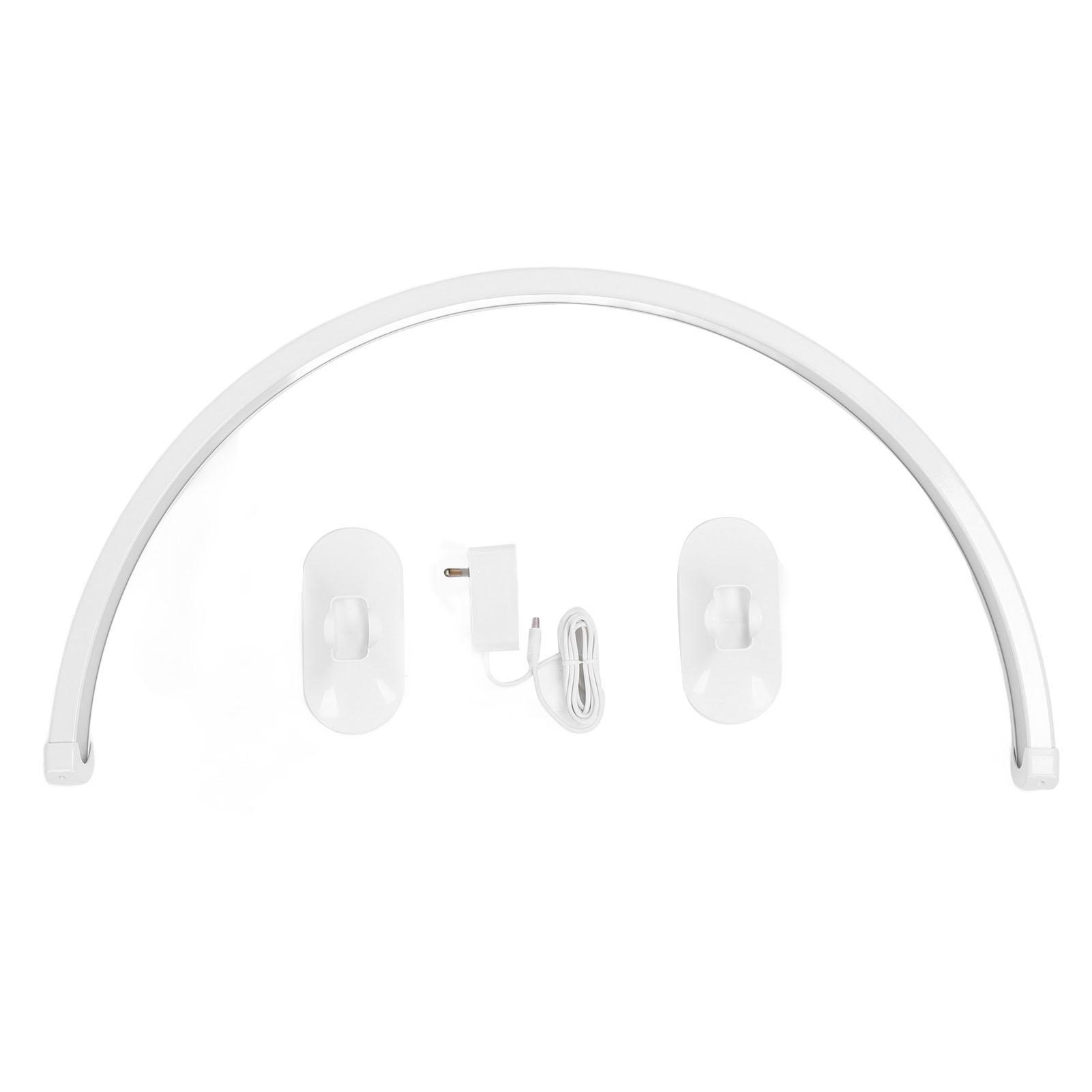 48W Nail Desk Light Professional 6000K Cold Lighting Hand Wave Sensing Half Moon Nail Desk Light US Plug
48W Nail Desk Light Professional 6000K Cold Lighting Hand Wave Sensing Half Moon Nail Desk Light US Plug