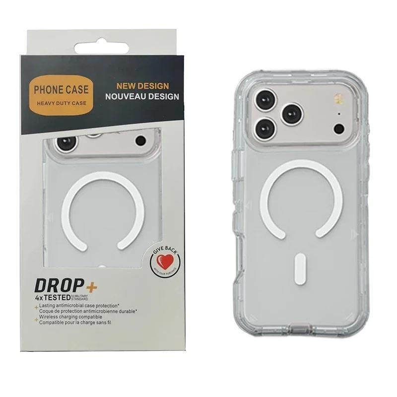 Military Armor OTT-Box Magnetic Clear Case For IPhone 17 16 15 14 Plus 13 12 Pro Max For MagSafe Rugged Drop Protection Cover iPhone 15 Pro Max чистий
Military Armor OTT-Box Magnetic Clear Case For IPhone 17 16 15 14 Plus 13 12 Pro Max For MagSafe Rugged Drop Protection Cover iPhone 15 Pro Max чистий
