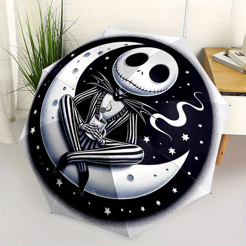 The Nightmare Before Christmas Themed Automatic Opening and Closing Folding Umbrella, Reinforced 8 Ribs, Compact Travel Design, Fashionable
The Nightmare Before Christmas Themed Automatic Opening and Closing Folding Umbrella, Reinforced 8 Ribs, Compact Travel Design, Fashionable