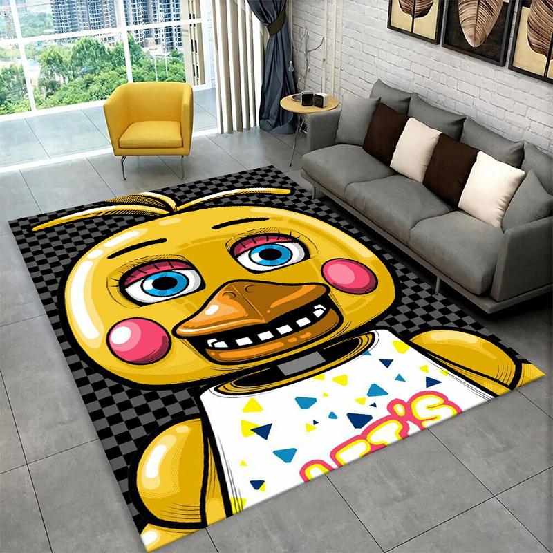 Classic F-FNAF Horror Game Freddy Carpet Rug for Playroom Bedroom Living Room Sofa Home Decor,kid Area Rug Non-slip Floor Mat 40x60cm
Classic F-FNAF Horror Game Freddy Carpet Rug for Playroom Bedroom Living Room Sofa Home Decor,kid Area Rug Non-slip Floor Mat 40x60cm