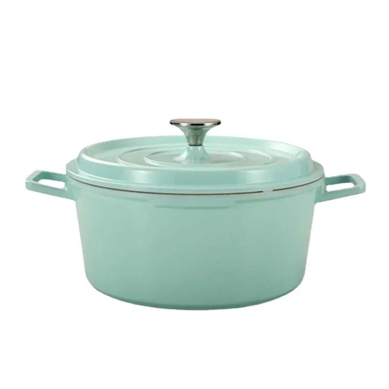 Enameled Steel Braiser W/Lid Crock Pot Stockpot 2-3L м ятний
Enameled Steel Braiser W/Lid Crock Pot Stockpot 2-3L м ятний