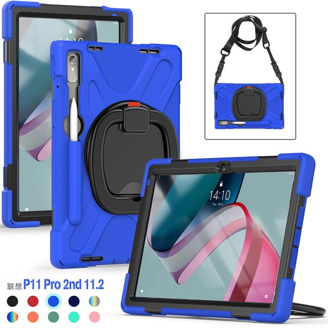 Kids Stand Case For Lenovo Tab P11 Pro Gen2 Xiaoxin Pad Pro 2022 11.2 inch TB132FU 138FC 360 Rotating Armor Cover Shoulder Strap Xiaoxin Pad Pro 11.2 синій
Kids Stand Case For Lenovo Tab P11 Pro Gen2 Xiaoxin Pad Pro 2022 11.2 inch TB132FU 138FC 360 Rotating Armor Cover Shoulder Strap Xiaoxin Pad Pro 11.2 синій