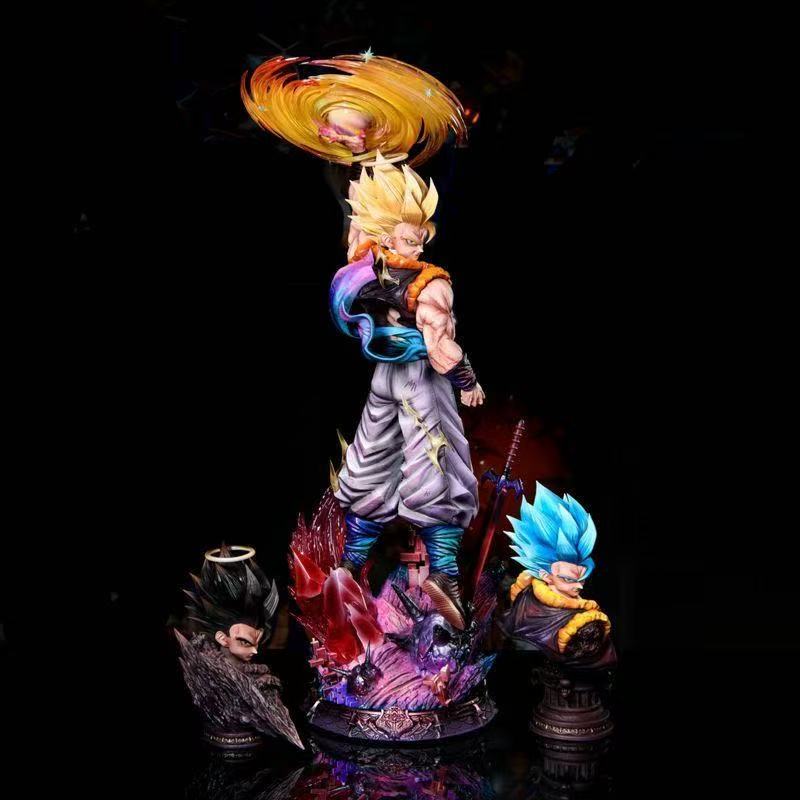 Toys Model JT Statue 45cm/17.72inch Dragon Ball Z Gogeta Figure 3 Heads Replace Super Saiyan Action Figure Collection Gifts
Toys Model JT Statue 45cm/17.72inch Dragon Ball Z Gogeta Figure 3 Heads Replace Super Saiyan Action Figure Collection Gifts