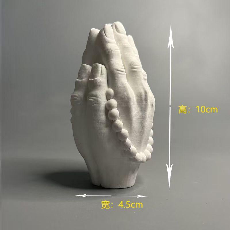 Plaster Buddha Hand Statue Zen Meditation Mudra Gesture Sculpture Serene Home Decor for Shelf Desk Altar Mindful Gift
Plaster Buddha Hand Statue Zen Meditation Mudra Gesture Sculpture Serene Home Decor for Shelf Desk Altar Mindful Gift