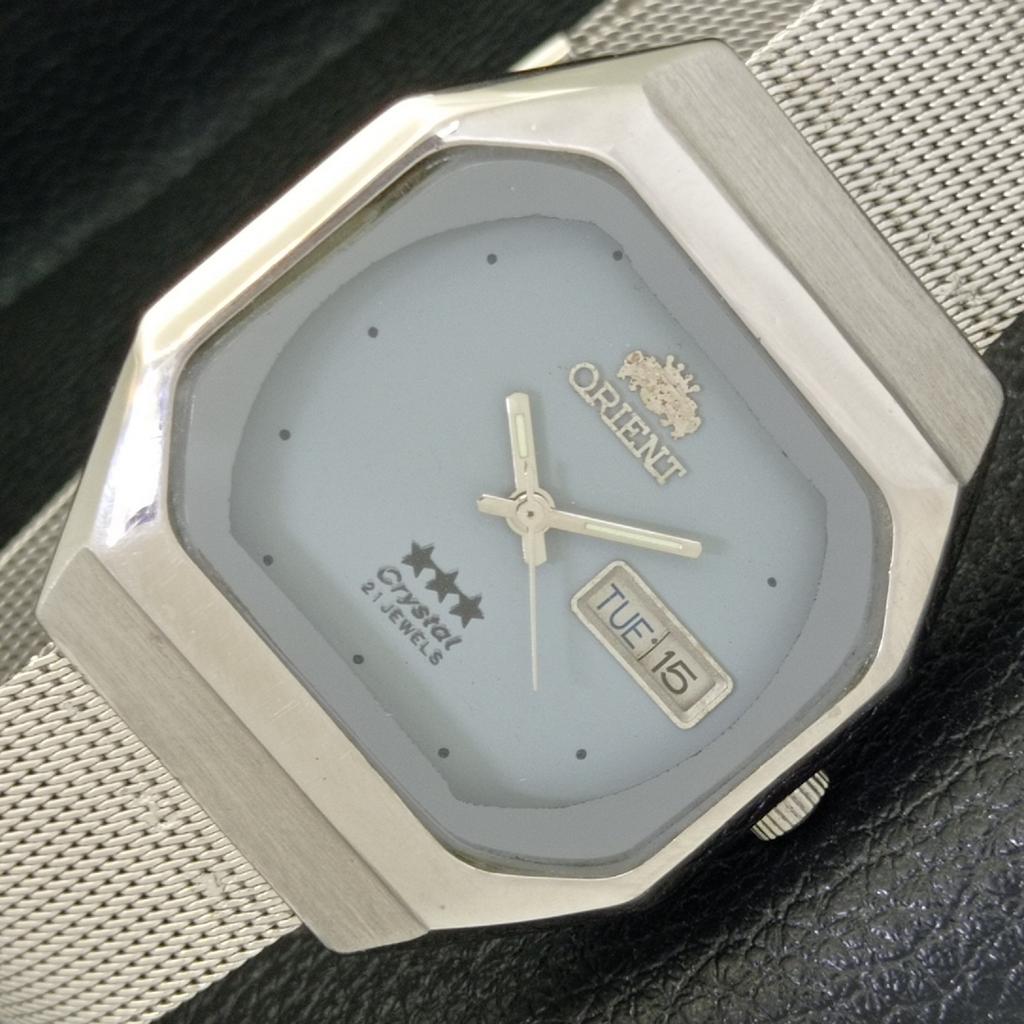 Б/у ORIENT CRYSTAL AUTOMATIC JAPAN MENS DAY&DATE СЕРЫЙ ЦИФЕРБЛАТ a433056-2 R114-a433056
Б/у ORIENT CRYSTAL AUTOMATIC JAPAN MENS DAY&DATE СЕРЫЙ ЦИФЕРБЛАТ a433056-2 R114-a433056